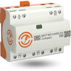 LightningController Compact MCF100 Blitzstrom- und Überspannungsableiter Typ 1+2 