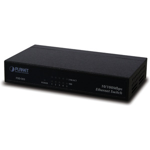 Switch 5-Port FSD-503 Dual Speed 5 x 10Base-T / 100Base-TX (RJ-45), 