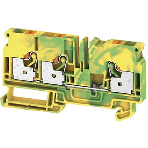 Schutzleiter-Reihenklemme 6 mm² grün/gelb 