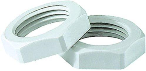 Sechskantmutter PG 48 für Kabelverschraubungen hellgrau 