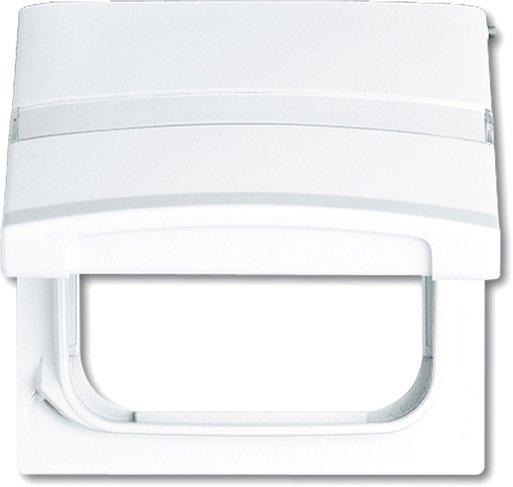 Zwischenring mit Klappdeckel mit Beschriftungsfeld 