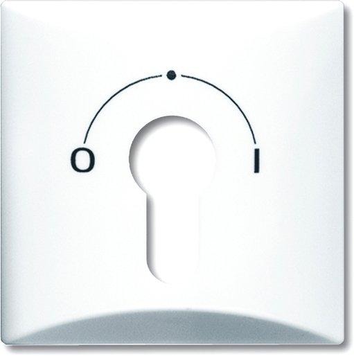 Abdeckung für UP Schlüsselschalter für Einsatz 2733 USL-101 alpinweiß 