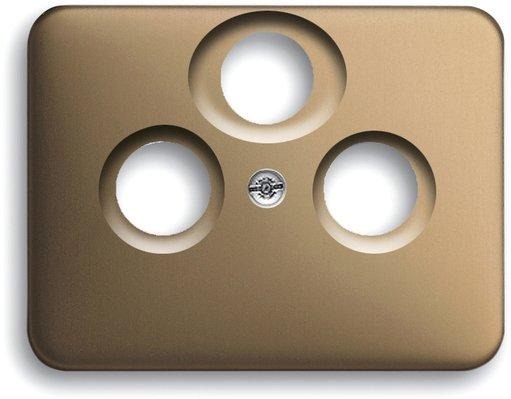 Abdeckung alpha für Antennensteckdosen 3 Anschlüsse 