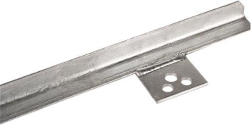 Profilstaberder St/tZn 1000 mm Bohrungen Ø: 2x11/1x13 mm 