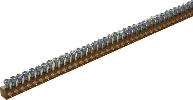 Klemmschienen NL - SL blank 1,5²-10²mm 