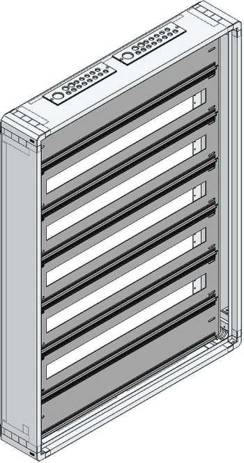 AP-Installations-Flachverteiler Einsatz 5EBS (170TE) 