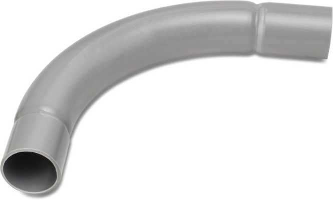 Steckbogen gesickt grau 90° 