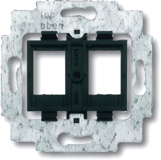 Modular Jack Tragring mit Sockel schwarz 