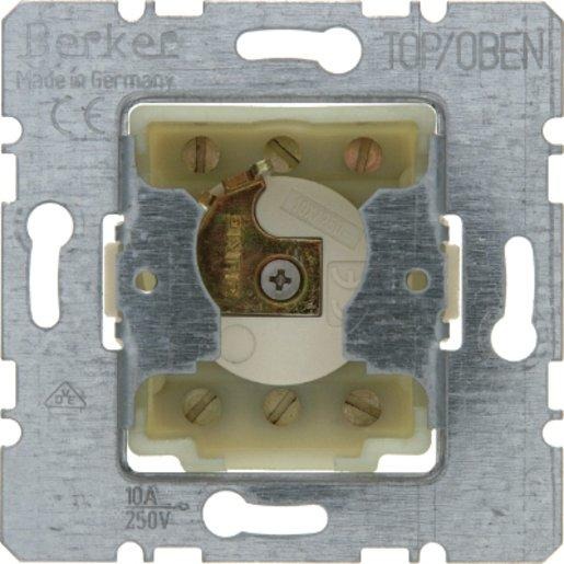 Jalousie-Schlüsseltaster für Profil-Halbzylinder Modul Einsatz 2pol 