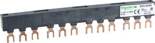 Sammelschiene 63A 4 ABG. 45mm GV2G445 