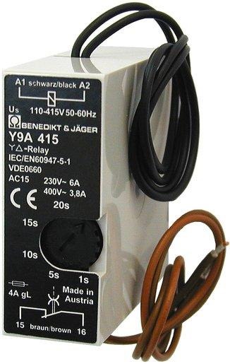 Zeitrelais 1-20s 110-415V 50/60Hz 