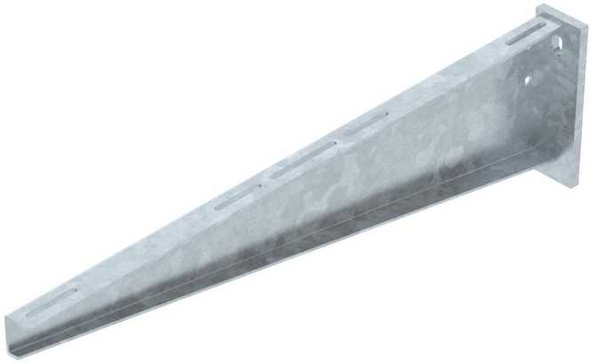 Wand- und Stielausleger mit angeschweißter Kopfplatte B710mm St FT 