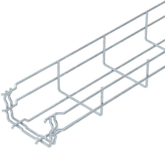 Gitterrinne GR-Magic U-Form Stahl tauchfeuerverzinkt 55x100 mm 