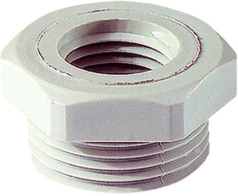 Reduktion M63M50 PA RAL7035 Polyamid PA6 GF30 hellgrau 