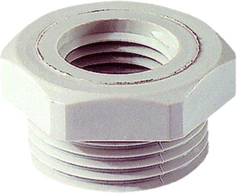 Reduktion M50M32 PA RAL7035 Polyamid PA6 GF30 hellgrau 