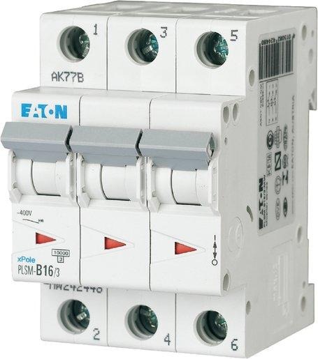 LS-Schutzschalter 3-polig 10kA B-Char 16A 3TE 