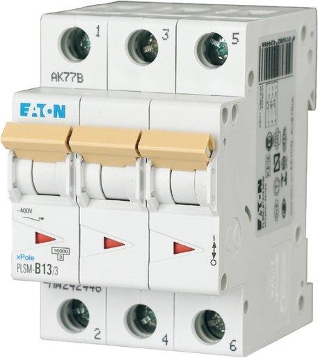 LS-Schutzschalter 3-polig 10kA C-Char 13A 3TE 