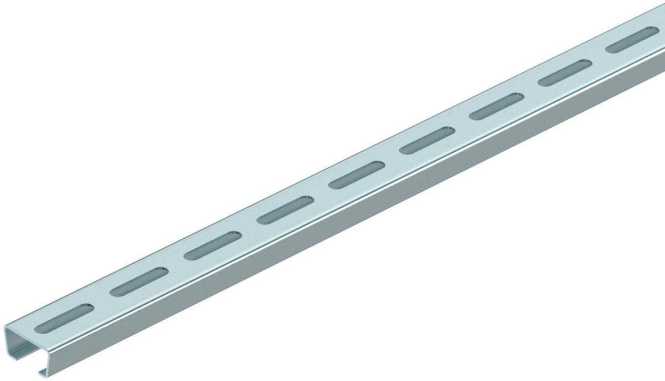 Profilschiene gelocht Schlitzweite 16,5mm 2000x35x18 St FS 