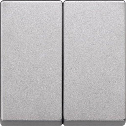 Wippe für Serienschalter aluminium 