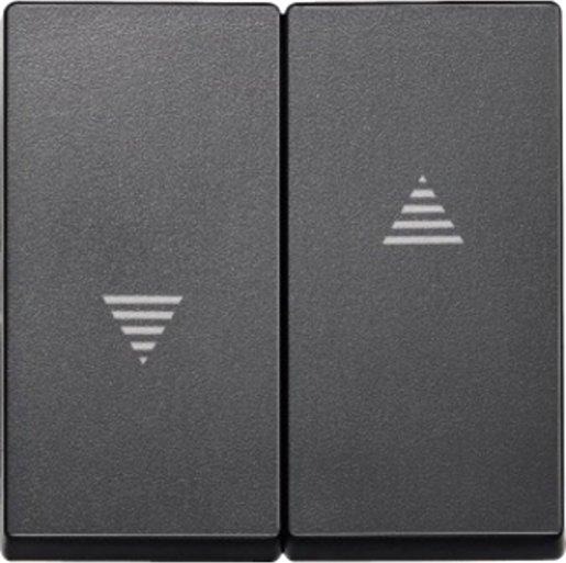 Wippe für Rollladenschalter und -taster anthrazit 