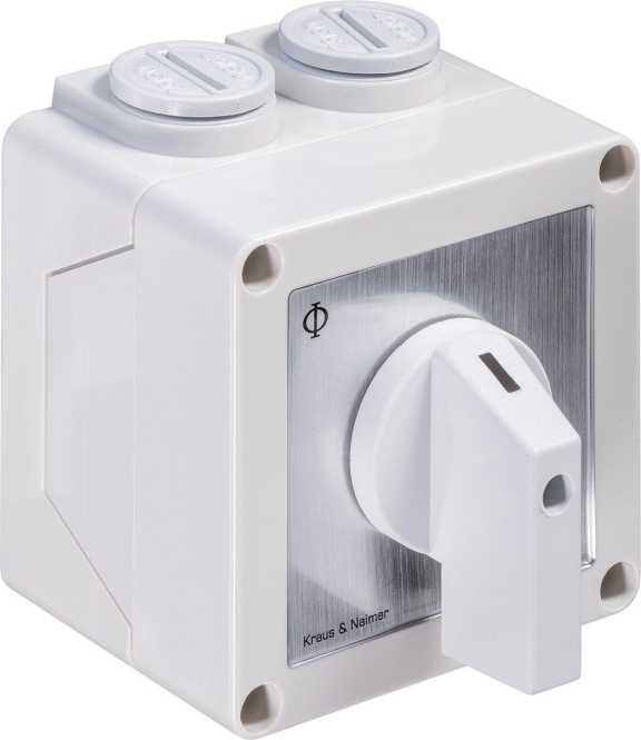 Stern-Dreieckschalter 1 Drehrichtung Gehäuse IP42 