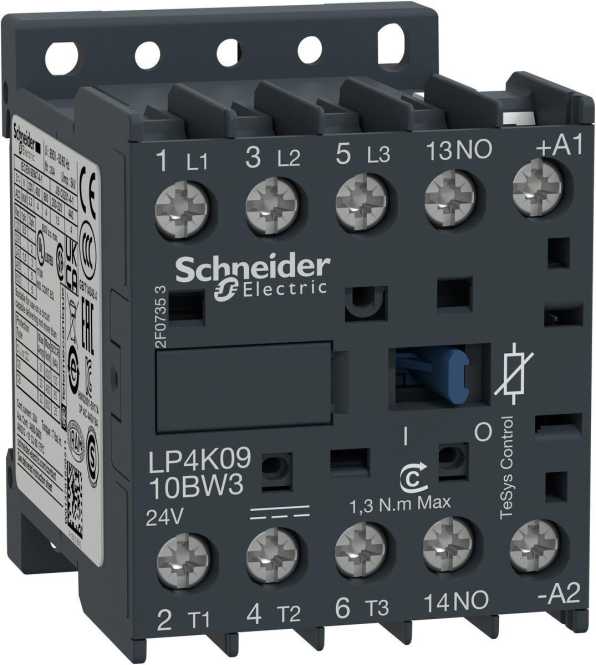 Leistungsschütz AC-schaltend 4KW LP4-K0910BW3 