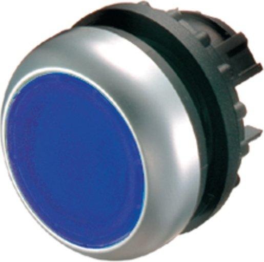 Leuchtdrucktaste flach blau blanko IP67 M22-DRL-B 