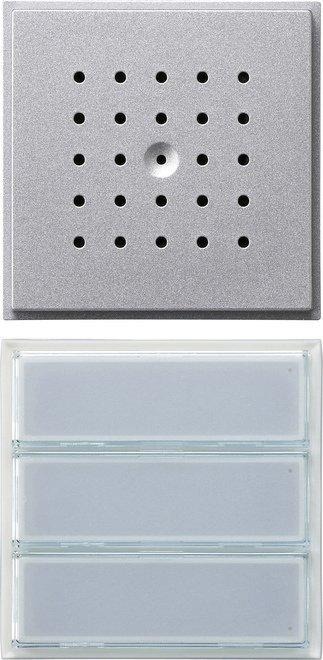 Türstation UP 3-fach für TX_44 (WG UP) Farbe Aluminium 