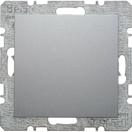 Blindverschluss mit Zentralstück B.1/B.7 Glas alu / matt 