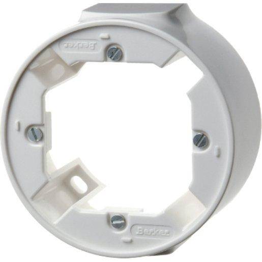 Aufputz-Rahmen 1-fach Serie 1930 polarweiß glänzend 