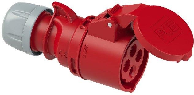 CEE-Kupplungssteckdose 32A 4p 6h TWIST 