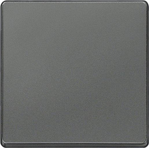 DELTA i-system carbonmetallic Wippe für Universalschalter Wechsel/aus 