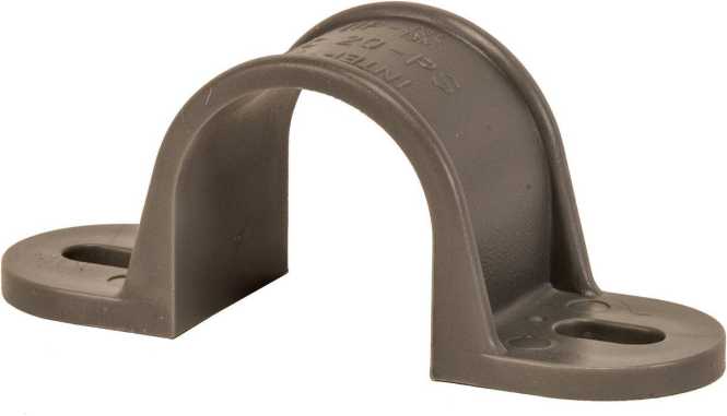 2-lappige Schelle 40 grau 