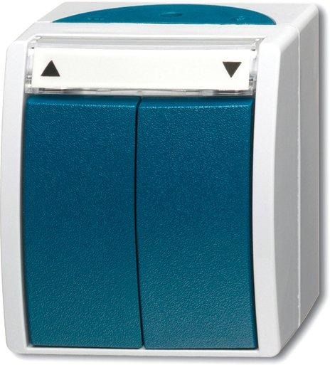 Aufputz Jalousieschalter/-taster ocean (IP 44) 