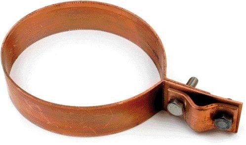 Regenrohrschelle 100 mm Kupfer 