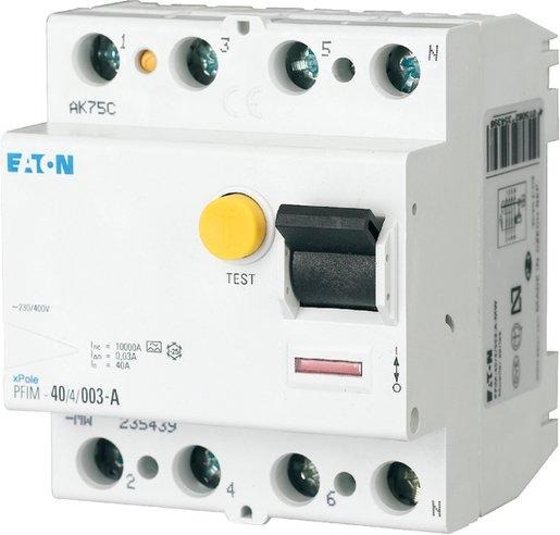 FI-Schutzschalter  40A 4-polig 30mA Typ A 