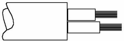 PVC-Zündleitung 1 kV 