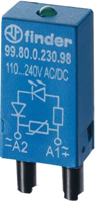 Modul-EMV LED-grün + Varistor 110 - 230 V AC /DC Serie 99 