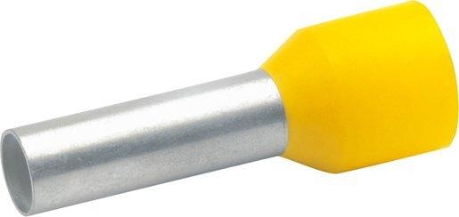 Isolierte Aderendhülse DIN 46228 Teil 4 halogenfrei gelb 