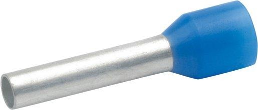 Isolierte Aderendhülse DIN 46228 Teil 4 halogenfrei blau 
