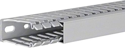 Verdrahtungskanal aus PVC BA7 60x25mm steingrau 