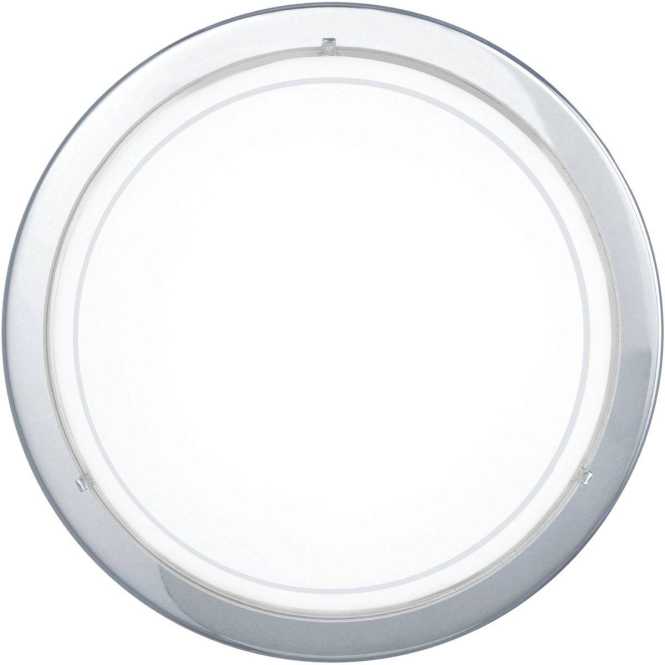 Deckenleuchte E27 1x60W chrom/Glas satiniert PLANET 1 