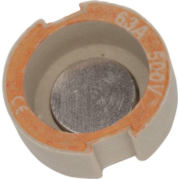 DIAZED Schraub-Passeinsatz DIII 63A kupfer 