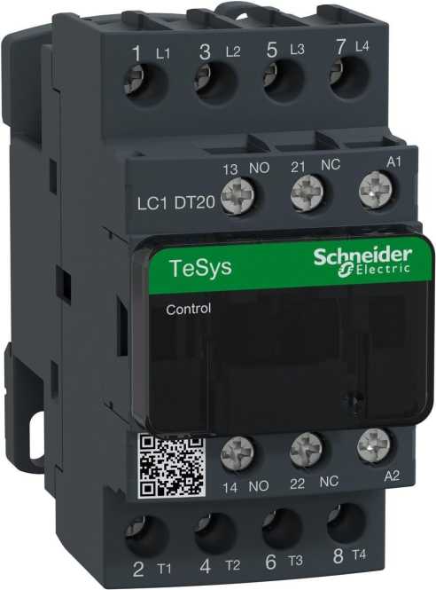 Leistungsschütz AC-schaltend 4-polig 1S+1Ö LC1-DT20P7 230VAC 