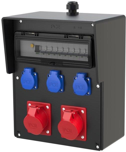 Vollgummi-Wandverteiler Salzburg BV 2x16/5 3xSSD M25o HKL MöP 