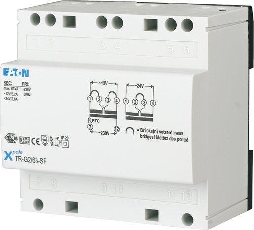 REG Transformator 230V 12-24V 5,2-2,6A TR-G2/63-SF 