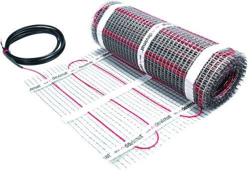 Dünnbettheizmatte 150 W/m² 1,5 m² mit Anschlussleitung 0,5 m x 3 m 