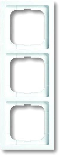 Abdeckrahmen future 3-fach Linear weiß glänzend 