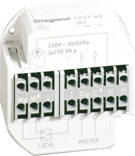 Einsatz Jalousierelais 230V 50/60Hz 