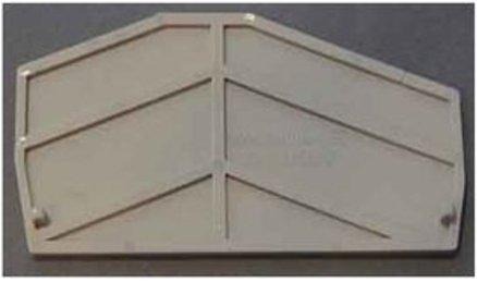 Abschluss- und Zwischenplatte ZAP ZDU6-2 